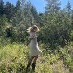 Taylor Hickson Instagram - caught in my dizzy spinnin’, daisy picking, kombucha drinkin’ element
