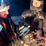 Taylor Rees Instagram - A few weeks ago a group of friends very dear to my heart completed a little mission, skiing a route across a part of the interior highlands of Iceland. It was cold, and adventurous, and call for celebration when everyone crossed the finish line. Cheers to @tincupwhiskey for being a part of that celebration. Story and film to come soon of this 10 year journey! @baresmithoutdoor @siggiworld @chrisburkard @joelbarger_ @kael.vb @renan_ozturk