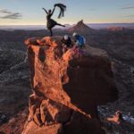 Taylor Rees Instagram – Throw back to that time I thought I was doing some meaningful mourning-the-loss-of-protected-land performance art but really just made two very sweet climbers feel uncomfortable on their summit moment. The take away here is following through on your wackiest of ideas is important even tho nothing ever really turns out the way you envision it, but perhaps its best to also pack homemade cookies for anyone’s day you make extremely awkward along the way 😜😜😜 [whoever you two are, I owe you some cookies]

~

@renan_ozturk @sonyalpha @adorama #sonyartisan @protectbearsears @friends_of_indian_creek @accessfund