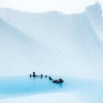 Taylor Rees Instagram - These two, never not talking shop at the office water cooler. Also never not observing, shooting, droning, timelapsing, experimenting, failing, fixing, trying again. Couldn’t ask for a better team to create stories with 💙 @rudy.le @renan_ozturk @expedition.studios [shot on #sonyalpha #alpha1 for the @natgeo Explorer series, sailing the Northwest Passage #sonypartner #sonyartisan]