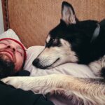 Taylor Rees Instagram - Baloo whispered to me just now how he couldn’t be more grateful that @renan_ozturk takes him on all the dirt wanders and is the best nap companion ever. I couldn’t agree more. Happy birthday. We love you so much.