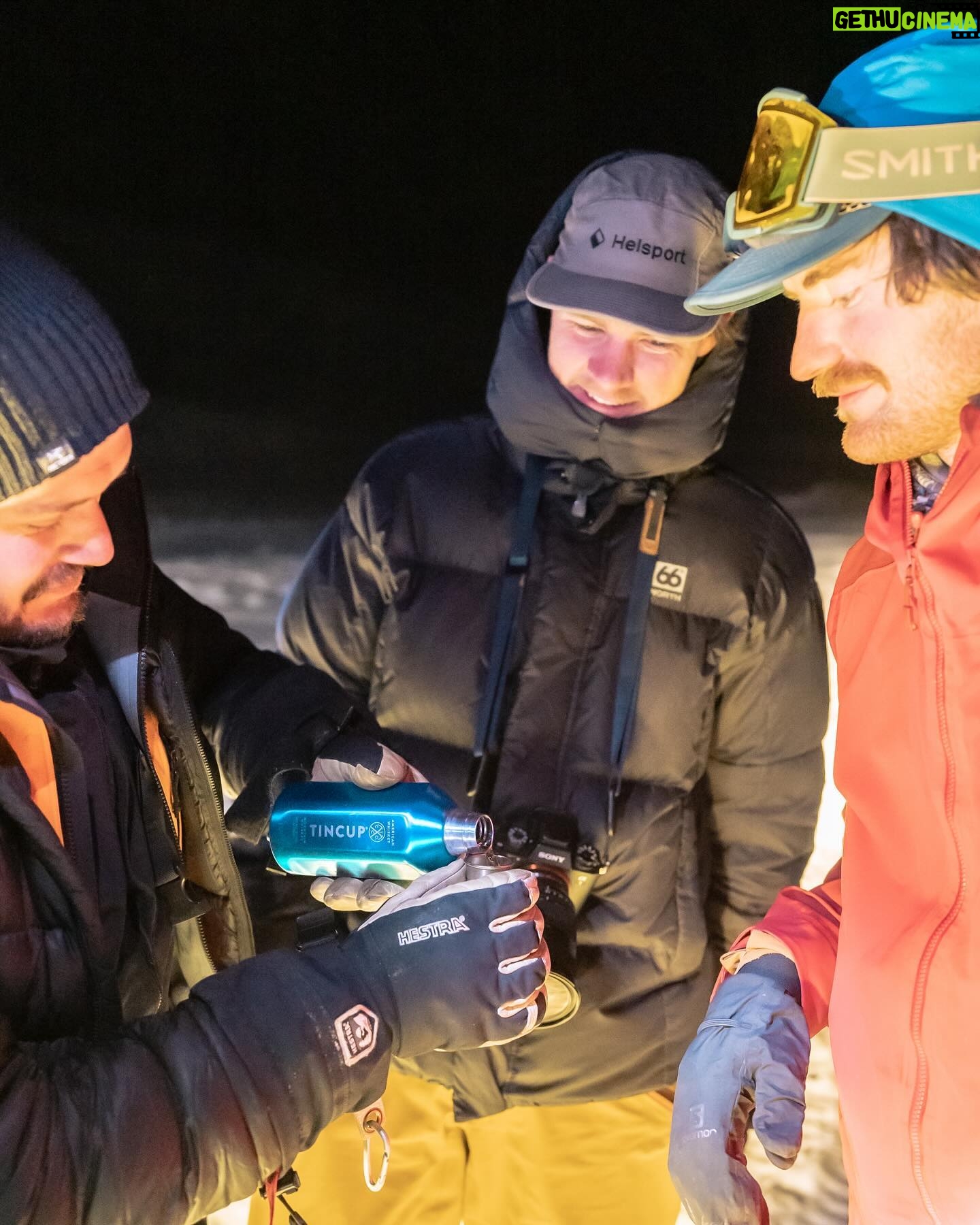 Taylor Rees Instagram - A few weeks ago a group of friends very dear to my heart completed a little mission, skiing a route across a part of the interior highlands of Iceland. It was cold, and adventurous, and call for celebration when everyone crossed the finish line. Cheers to @tincupwhiskey for being a part of that celebration. Story and film to come soon of this 10 year journey! @baresmithoutdoor @siggiworld @chrisburkard @joelbarger_ @kael.vb @renan_ozturk