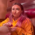 Teilor Grubbs Instagram – this was sooo good💕 also our waiter brought us free dessert🥹🫶🏼