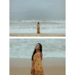 Teja Venkatesh Instagram - Vaarthaigal thorkudhae Theendalae tharum mozhi neeyaa Dhoorangal ketkuthae Kaadhalin vazhithunai neeyaa 🤍✨ 📸 @francisxavier_official Saree @aneeqaofficial