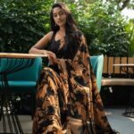 Teja Venkatesh Instagram - Absolutely! Sarees are known for their elegance and can enhance one's beauty. The variety in colors and styles adds to their charm. Whats your favorite type of saree? Saree @aneeqaofficial 📸 @vinoj_dop