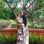Teja Venkatesh Instagram - Petals of poise, threads of tradition – a symphony of beauty in my Alankriti saree @alankriti_silks In every fold, a story of blossoms. Alankriti's floral charm, an ode to timeless elegance. Thanks for the flawless makeup akka @shobsmakeover Beyond Grateful to grace the pages of Chennai Times Dated 19/2/2024. @praveentyagarajan #chennai #chennaitimes #tejavenkatesh #tejainsaree #saree #influencer #trending #sareelove