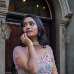Teja Venkatesh Instagram - The princess couldn't help but feel a radiant joy as she adorned herself in the exquisite gown. 🤍🤍 📸 @asg_photography._ Makeup @preethiga_makeoverartistry_ Costume @aadmirah_by_sona