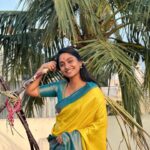 Teja Venkatesh Instagram - இனிய பொங்கல் நல்வாழ்த்துக்கள் 🎑✨🎋 #chennai #pongal #tamilnadu #tejavenkatesh #saree #sareelove #love #teja #tejainsaree