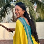 Teja Venkatesh Instagram - இனிய பொங்கல் நல்வாழ்த்துக்கள் 🎑✨🎋 #chennai #pongal #tamilnadu #tejavenkatesh #saree #sareelove #love #teja #tejainsaree