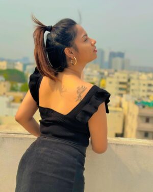 Tejaswani Behera Instagram - KAAYI 🖤🔥 

#viral #explore #post #pic