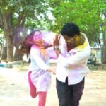 Tejaswani Behera Instagram - #balampichlari🕺💃 . . Happy holi to u all my family🥳 . . Dop📷 _.framecapture_hyderabad ❤️ . . #réel #reelsinstagram #reelsindia #reelitfeelit #trendingsongs #bollywood #tollywood #dance #dancevideo #holiday #holi