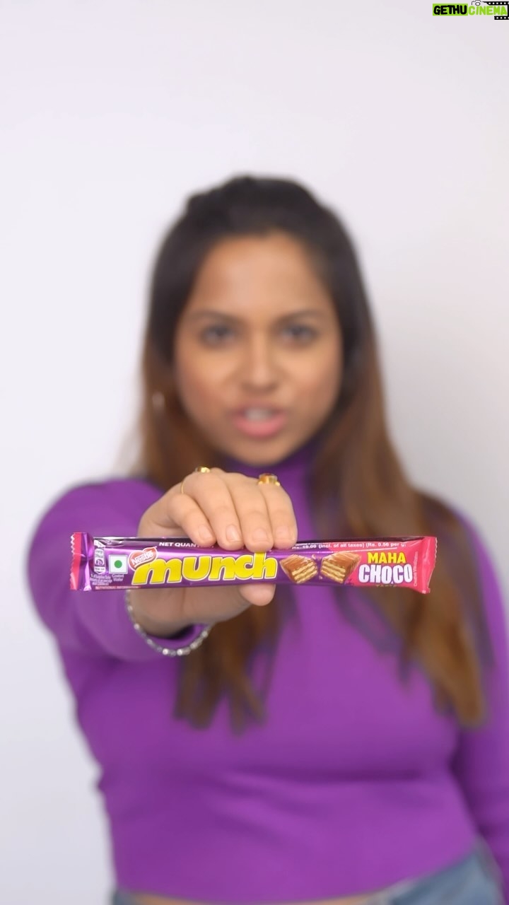 Tejaswani Behera Instagram - Get jiggy with the crunch, flaunt it, and chow down like it’s your destiny! 🎉 Let’s groove together, crafting a reel in your funky flavor with this beat and spread the vibes on your feed. Use #ShowYourCrunch and mention @nestle.munch.