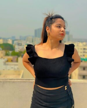 Tejaswani Behera Instagram - KAAYI 🖤🔥 

#viral #explore #post #pic