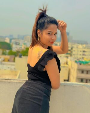 Tejaswani Behera Instagram - KAAYI 🖤🔥 

#viral #explore #post #pic