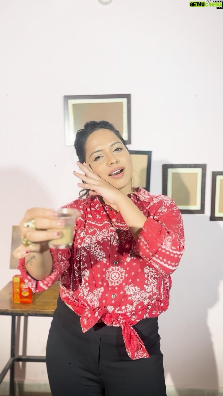 Tejaswani Behera Instagram - Pushpa flower nahi, fire hai! And so is the fiery chai step. Bring out the dancer in you and groove to the #GhanamChaiStep to get a chance to win amazon vouchers WORTH ₹5000! Here’s how you can join in the fun: 1. Record your Chai Step. 2. Post it on social media using #GhanamChaiStep and tag @TataTeaChakraGold. Show us if you are a flower or fire? Feature a Tata Tea Chakra Gold pack and boost your chances of winning ;)) Tag your friends and get them to join the fun too! *T&C Apply Please Note: Do not use a hot cup of tea when attempting this challenge. #TataTeaChakraGold #GhanamChaiStep #ChaiStep #Pushpa2 #DanceChallenge #WinVouchers #ChaiLovers #contestalert