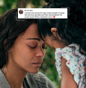Tembi Locke Instagram - “5 years ago #FromScratch by @tembilocke was published and we haven’t stopped thinking about it since. 🥹📖 #ReesesBookClub, what moment from the book (or series) has stuck with you the most? 💙”
 
Thank you @reesesbookclub !!!