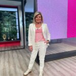 Terelu Campos Instagram - Domingo de Resurrección y a punto de empezar D Corazón en RTVE .. hoy con el color de moda de esta primavera el “blanco”. Y todo gracias al total look de @canneschic