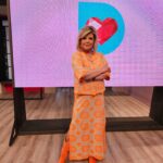 Terelu Campos Instagram – Por fin aquí en D Corazón recuperándome poco a poco de la neumonía . Total look @canneschic