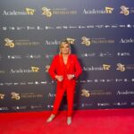 Terelu Campos Instagram - Anoche en los premios de la academia de la tv con total look de@carmelarosso. Todo al rojo q era su color favorito !!