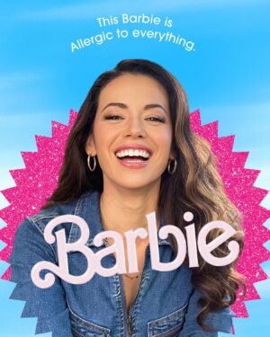 Teresa Castillo Instagram - Couldn’t resist. 💅 #everybodysdoingit #brilliantmarketing #noimnotinthemovie #thebarbiemovie #aiistakingovertheworld
