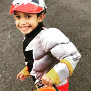 Teresa Castillo Instagram - Hosted our 2nd annual neighborhood pumpkin race yesterday and it was a blast! 🎃🏎