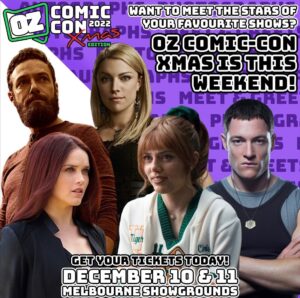 Teressa Liane Instagram - HEY MELBOURNE!! GET YOUR TIX @ THE LINK IN BIO ☝🏻 FOR THIS WEEKEND!!! ❤️❤️😆🥳💐🎉 x 

#OzComicCon !!! 💪🏼💥

#Repost @ozcomiccon

𝐓𝐇𝐈𝐒 𝐖𝐄𝐄𝐊𝐄𝐍𝐃!- Want to meet the stars of your favourite Films & TV shows? Oz Comic-Con Melbourne Xmas Edition is this weekend, and tickets are selling fast!

🗓 December 10&11
📍Melbourne Showgrounds
💰Tickets start from $35 online

Don’t miss your chance to get up close and personal with the stars of Stranger Things, The Walking Dead, Battlestar Galactica, Dollhouse, Clarice, Supernatural, The Vampire Diaries, and The Originals!

Tickets on sale now, get them before they’re gone!
https://ozcomiccon.com/melbourne-xmas-ticket-details/