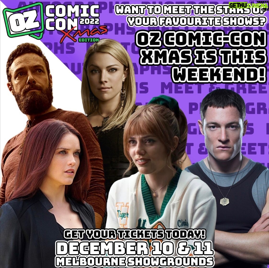 Teressa Liane - 1K Likes - HEY MELBOURNE!! GET YOUR TIX @ THE LINK IN BIO ☝🏻 FOR THIS WEEKEND!!! ❤️❤️😆🥳💐🎉 x
#OzComicCon !!! 💪🏼💥
#Repost @ozcomiccon
𝐓𝐇𝐈𝐒 𝐖𝐄𝐄𝐊𝐄𝐍𝐃!- Want to meet the stars of your favourite Films & TV shows? Oz Comic-Con Melbourne Xmas Edition is this weekend, and tickets are selling fast!
🗓 December 10&11
📍Melbourne Showgrounds
💰Tickets start from $35 online
Don’t miss your chance to get up close and personal with the stars of Stranger Things, The Walking Dead, Battlestar Galactica, Dollhouse, Clarice, Supernatural, The Vampire Diaries, and The Originals!
Tickets on sale now, get them before they’re gone!
https://ozcomiccon.com/melbourne-xmas-ticket-details/
