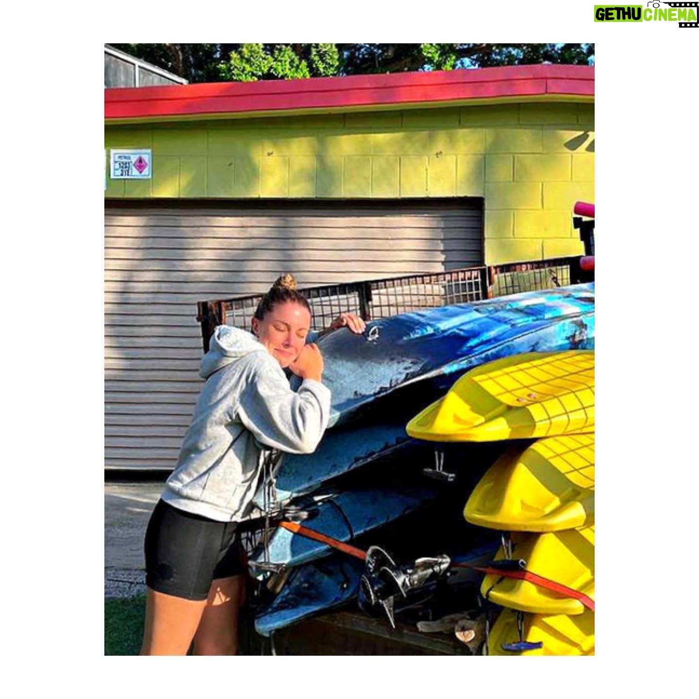 Teressa Liane - 1.6K Likes - STERLING!! Reunited, at last!
Thanks Sassy for capturing it!! 😂💖
(📸: @saskiaarcher )
✏️
The secret’s out 😮
… I’m in love.
I named him Sterling after our very first plunge in to the ocean.
We laughed, we cried, we sped recklessly toward the horizon, like two young fools. (*smiles to self) The wind and current was strong, but our connection was stronger. We moved together as one, breaking waves left, right, up and down, then fell breathless to the shore 🏝🐚
It was at that moment, I looked over at him and I knew… I’d never look at another kayak the same.
Sterling, you will always be my first (kayak) ❤️☀️🌊
#wellalwayshaveBowen 🖐🏻🥺
Photo 2: Agh, he tells the best jokes! 😄
🚣🏼♀️