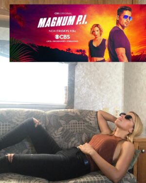 Teressa Liane Instagram - Paaatiently waiting for a new epsiode of @magnumpicbs to air
TONIGHT 9/8c on @cbstv 
💥🙏🏻💥👀 

#doesherownstunts (as pictured above) 💪🏼💋