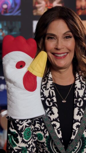 Teri Hatcher Instagram - Our brand-new #OtherMothersDay collection is a dream come true and @officialterihatcher agrees! Order your own oven mitt, spoon, mug, and more in the #LAIKAshop (link in bio). #Coraline15