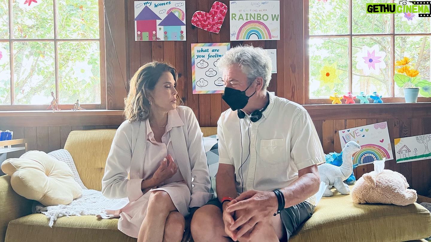 Teri Hatcher Instagram - Here’s a behind the scenes #midlovecrisis photo dump. Watch on @hallmarkmovie Tomorrow October 9 th 9/8 pm. Enjoy! Happy weekend !
