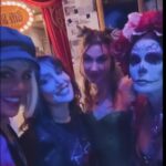 Teri Hatcher Instagram - I love an annual tradition. And any reason to pull out my hot glue gun 😂 After a quick trip to @michaelsstores I had fun whipping up this costume for our girl’s night out @magiccastlehollywood Thanks to all the amazing magicians & staff @magiccastlehollywood IT WAS MAGICAL🪄 All dressed up and somewhere to go! 😂