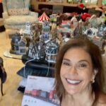 Teri Hatcher Instagram - Every year building my #christmastown is a puzzle to be solved. This year I added a train and it changed everything. Hope you enjoy and have a magical #holiday #christmasdecor #christmasvillage #mariahcarey #alliwantforchristmasisyou