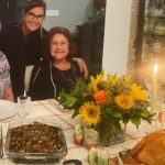 Teri Hatcher Instagram - Another day to be grateful. Our Thanksgiving gave us the connection with loved ones and of course a lot of great food! 😋 If you want any recipes, the Brussels sprouts, the yams, the cranberry sauce, the green beans, the Turkey, the stuffing were all stellar this year. (If I do say so myself😂)If you want some videos on how to make them let me know and also what medium. TikTok my YouTube channel? HatchingChange It’s been a while since I’ve posted me making food. So…Happy holidays to all. Let the festivities begin. 💖 #gratitude #sixtysecondcocktails @joeldram