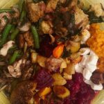 Teri Hatcher Instagram - Another day to be grateful. Our Thanksgiving gave us the connection with loved ones and of course a lot of great food! 😋 If you want any recipes, the Brussels sprouts, the yams, the cranberry sauce, the green beans, the Turkey, the stuffing were all stellar this year. (If I do say so myself😂)If you want some videos on how to make them let me know and also what medium. TikTok my YouTube channel? HatchingChange It’s been a while since I’ve posted me making food. So…Happy holidays to all. Let the festivities begin. 💖 #gratitude #sixtysecondcocktails @joeldram