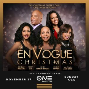 Terry Ellis Instagram - This Christmas, there's only one show in town! ✨ The ladies of @envoguemusic are bringing the Christmas spirit to @tvonetv on Sunday, Nov. 27 at 7p/6c!