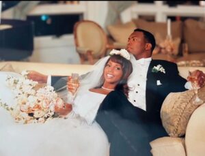 Terry Ellis Instagram - Happy 28th Anniversary! @hollyrpeete @rodneypeete9 
Here's to many more years of 
true Love and Devotion.
Cheers! 🍾 🥂 ❤❤
#solidasarock💎