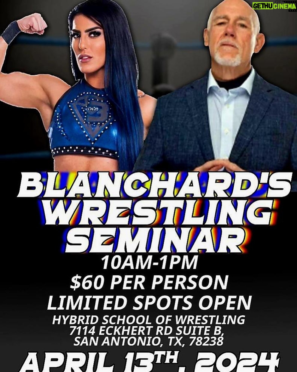 Tessa Blanchard Instagram - San Antonio, TX 💎 @hybridschoolofwrestling
