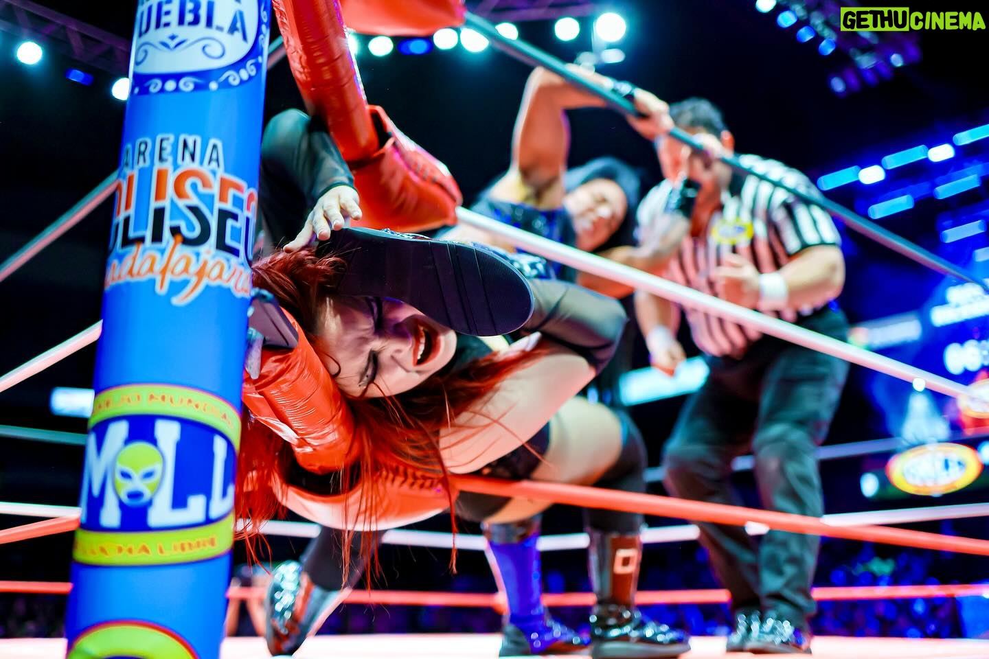 Tessa Blanchard Instagram - Imágenes del #MatchRelámpago que protagonizaron Dark @siluetacmll y @tessa_blanchard el viernes pasado en la monumental Arena México. 📸 @elfotografodelasluchas #CMLL #LuchaLibre #LuchaLibreMexicana #LuchaLibreCMLL #ArenaMexico #Luchador #Wrestling #MexicanWrestling #follow