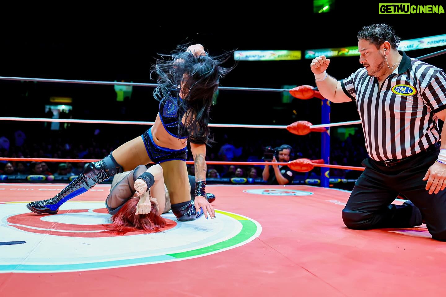 Tessa Blanchard Instagram - Imágenes del #MatchRelámpago que protagonizaron Dark @siluetacmll y @tessa_blanchard el viernes pasado en la monumental Arena México. 📸 @elfotografodelasluchas #CMLL #LuchaLibre #LuchaLibreMexicana #LuchaLibreCMLL #ArenaMexico #Luchador #Wrestling #MexicanWrestling #follow