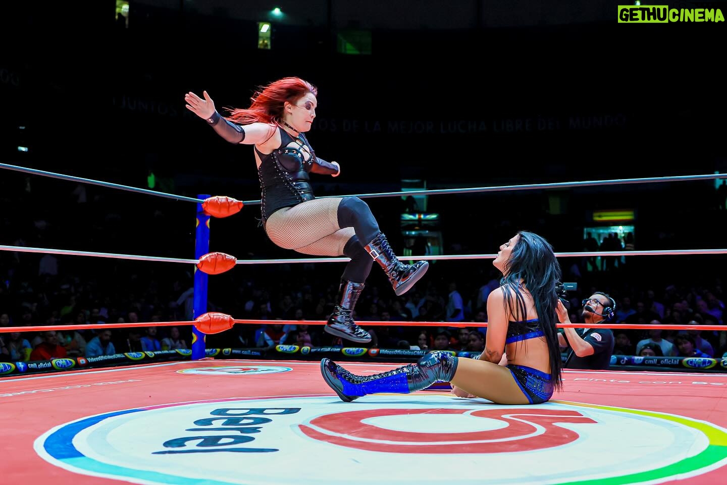Tessa Blanchard Instagram - Imágenes del #MatchRelámpago que protagonizaron Dark @siluetacmll y @tessa_blanchard el viernes pasado en la monumental Arena México. 📸 @elfotografodelasluchas #CMLL #LuchaLibre #LuchaLibreMexicana #LuchaLibreCMLL #ArenaMexico #Luchador #Wrestling #MexicanWrestling #follow