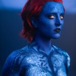 Tessa Netting Instagram - Say it with me: Magneto was always right. 💅💅💅 ❌ PHOTOCREDZ to the incredibly talented @ericcarrollphoto - when someone named Eric asks you to be Mystique YOU JUST GOTTA SAY YES THOSE ARE THE RULES ‼️ ❌ INSANELY AMAZING MAKE-UP & EDITS by @janebergstrom - I blue myself just for you 😘 PS. GO WATCH X-MEN ‘97 IF YOU HAVEN’T YET MY NERDS IT’S AWESOME MY HUSBAND WON’T SHUT UP ABOUT HOW GOOD IT IS AND HOW IT REMINDS HIM OF HIS CHILDHOOD BUT BETTER ALSO SOME PEOPLE I KNOW ARE VOICES IN IT AND ARE SO AMAZING & TALENTED THAT THEY DESERVE TO TAKE OVER THE WORLD JUST LIKE MAGNETO I LOVE THEM BUT I HATE BEING BLUE ITS SO ANNOYING HOW DO THE AVATARS DO IT ALSO JAMES CAMERON NEEDS TO STOP GOING TO THE BOTTOM OF THE OCEAN ALRIGHT PPS. ILL BE BACK ON THE INTERNET SOON THERES JUST A LOT GOING ON RIGHT NOW BUT IM GOOD I LOVE YOU OKAY BYE #xmen #mystique #mystiquecosplay #xmencosplay #ibluemyself