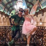 Tessa Netting Instagram - fae baes 🧚🏻‍♂️💕 @thejoemoses 🪽wings: @fairytalesbydeanna 👗 dress: @avagowns 👠 shoes: @betseyjohnson 🐐 the best most incredible & magical absolute horn-ee-est night of the year: @lojmasquerade until next time… #lojmasquerade #labyrinthmasquerade #labyrinthball #loj2023
