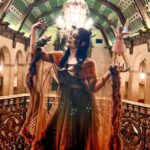 Tessa Netting Instagram - fae baes 🧚🏻‍♂️💕 @thejoemoses 🪽wings: @fairytalesbydeanna 👗 dress: @avagowns 👠 shoes: @betseyjohnson 🐐 the best most incredible & magical absolute horn-ee-est night of the year: @lojmasquerade until next time… #lojmasquerade #labyrinthmasquerade #labyrinthball #loj2023