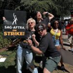 Tessa Netting Instagram - SOLIDARITY FOREVER 🪧✊‼️ I started my professional career as an actor in Billy Elliot on Broadway singing those exact words every single night and boyyyyyy do I mean them now !! As a member of SAG-AFTRA I am proud to stand in solidarity with the WGA and fight for what we DESERVE in this industry. ENOUGH IS ENOUGH. #sagaftrastrong #wgastrong #sagaftrastrike #wgastrike #unionstrong
