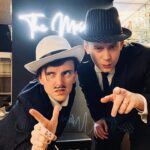 Tessa Netting Instagram - We’re just two generic stereotypical nondescript GOONS FOR HIRE from assorted non-struck entertainment mediums. FUGGITABOUTIT. Did you hear something? imma check it out…HAPPY HALLOWEEN!! #goonsforhire