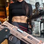 Tetiana Gaidar Instagram – Do you have new #leggings from @howitzerclothing with belt loops? They are perfect for the range & #workout 🔥 I L.O.V.E them & highly suggest ! Thank you @scuzi23 for creating such an awesome design♥️ 

What do you think of the new invisible optics? 🤫
