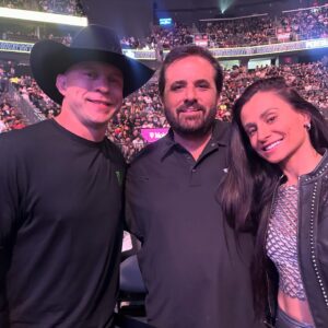 Tetiana Gaidar Instagram - @ufc 300👊🏼Thank you @joerogan for an awesome night🎉

#ufc #ufc300