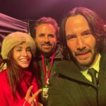 Tetiana Gaidar Instagram - #happybirthday #keanureeves ! Last night filming in #paris #france Hope everyone is having a great #labordayweekend