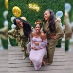 Teyonah Parris Instagram - What a celebration!!! I told my sisters, EJ & Maech, I don't WANT nothin, don't wanna DO nothin, and don't wanna THINK about plannin or throwin nothin that even resembles a shower. Periodt. They said "Great! Nobody asked you, so just stay out the way." 😩 From 2 different states and with 18 million other responsibilities on their plates my sisters coordinated the most beautiful, heartfelt, and intimate celebration of our growing family!! I'm so grateful that they know me and my heart well enough to not pay me no nevamind, because that's a moment in time I will never forget!! I'm still on Cloud 9 reminiscing about all the laughs and love that surrounded us!! Thank you to all our loved ones that hiked the journey to surprise and love on us (i dont have pics/ vid of everyone)!! We thank you from the bottom of our hearts!! Love yall BIG BIG!!